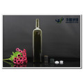 250ml 500ml 750ml 1000ml Dark Green Olive Oil Glass Bottle with Plug Cap